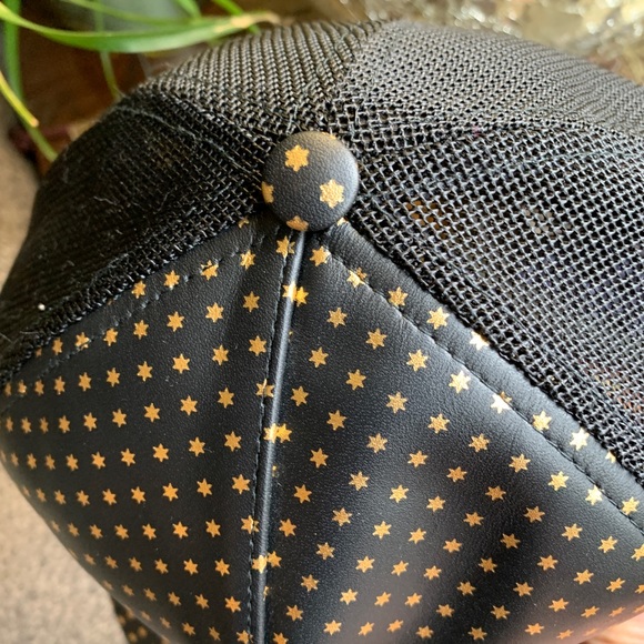 🔥SALE🔥Authentic GUCCI Leather/mesh stars Unisex cap/hat - Picture 8 of 10
